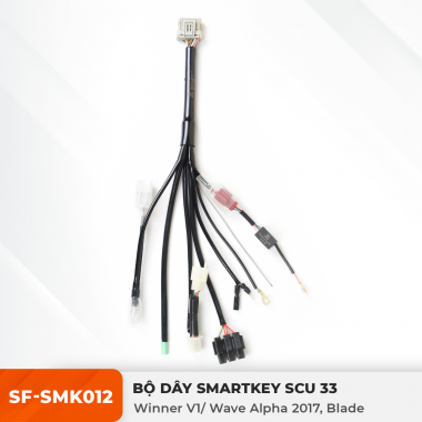 Dây Smartkey SCU 33 - Winner V1/ Wave Alpha 2017, Blade - SF-SMK012