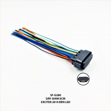 Dây ghim ECM - Exciter 2019 đèn led - SF-G280
