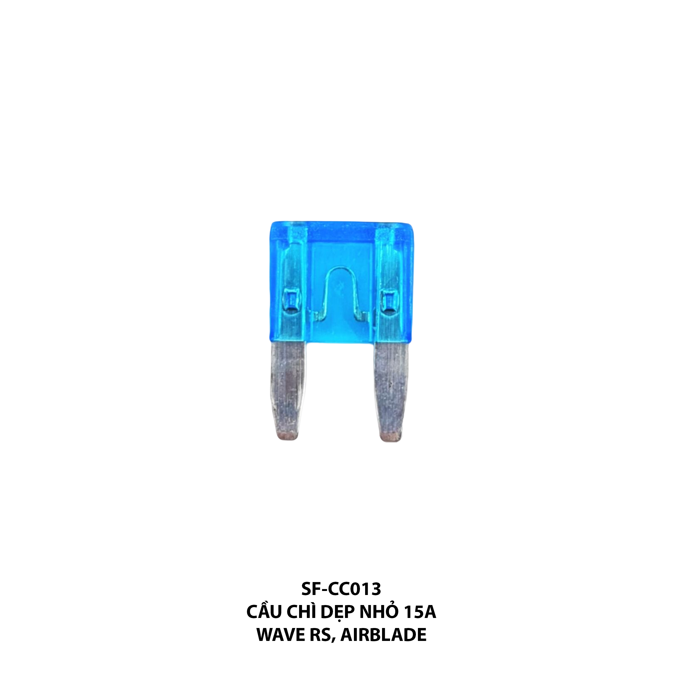 Cầu chì dẹp nhỏ 15A - Wave Rs/ Airblade - SF-CC013