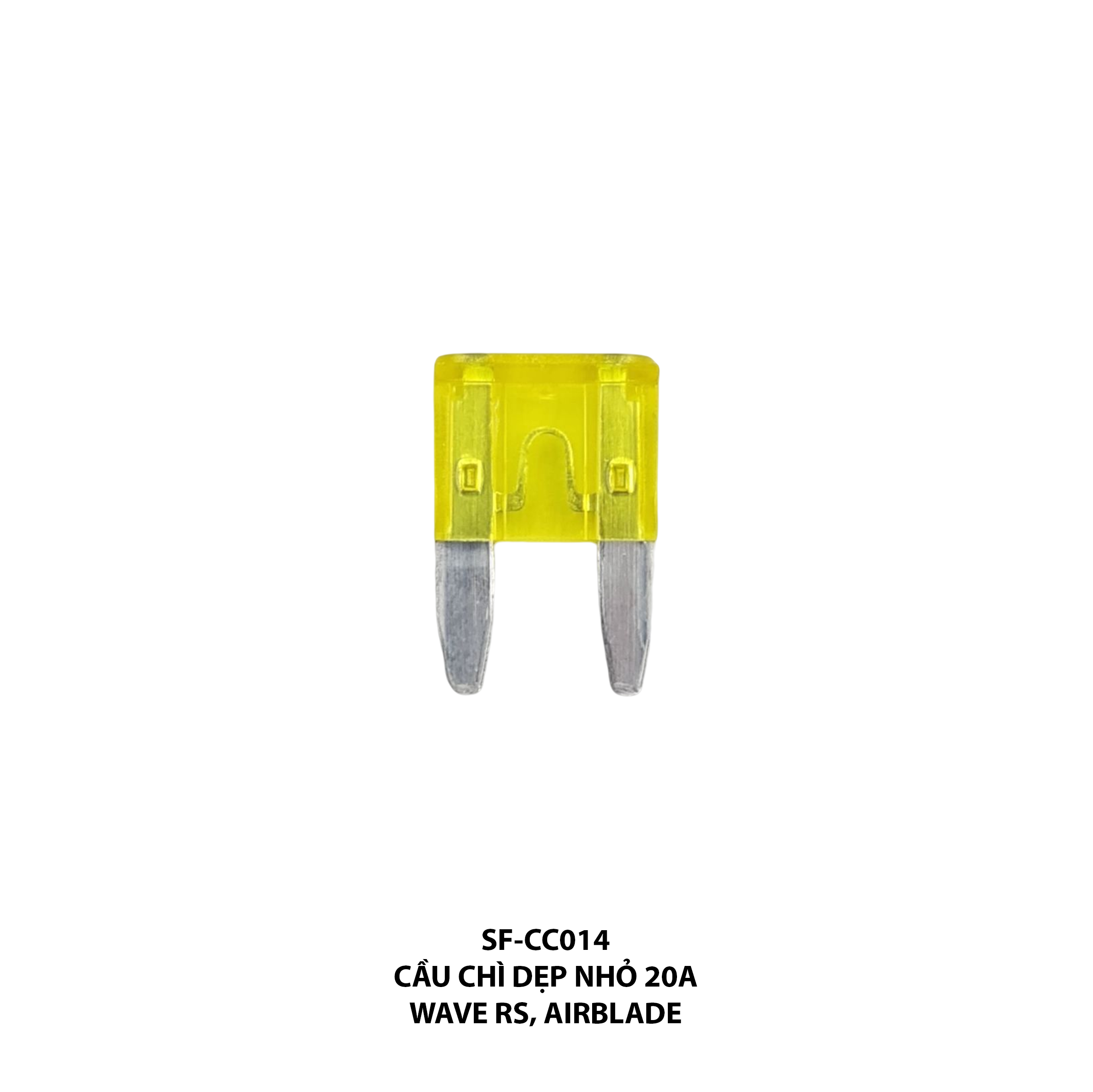 Cầu chì dẹp nhỏ 20A - Wave Rs/ Airblade - SF-CC014