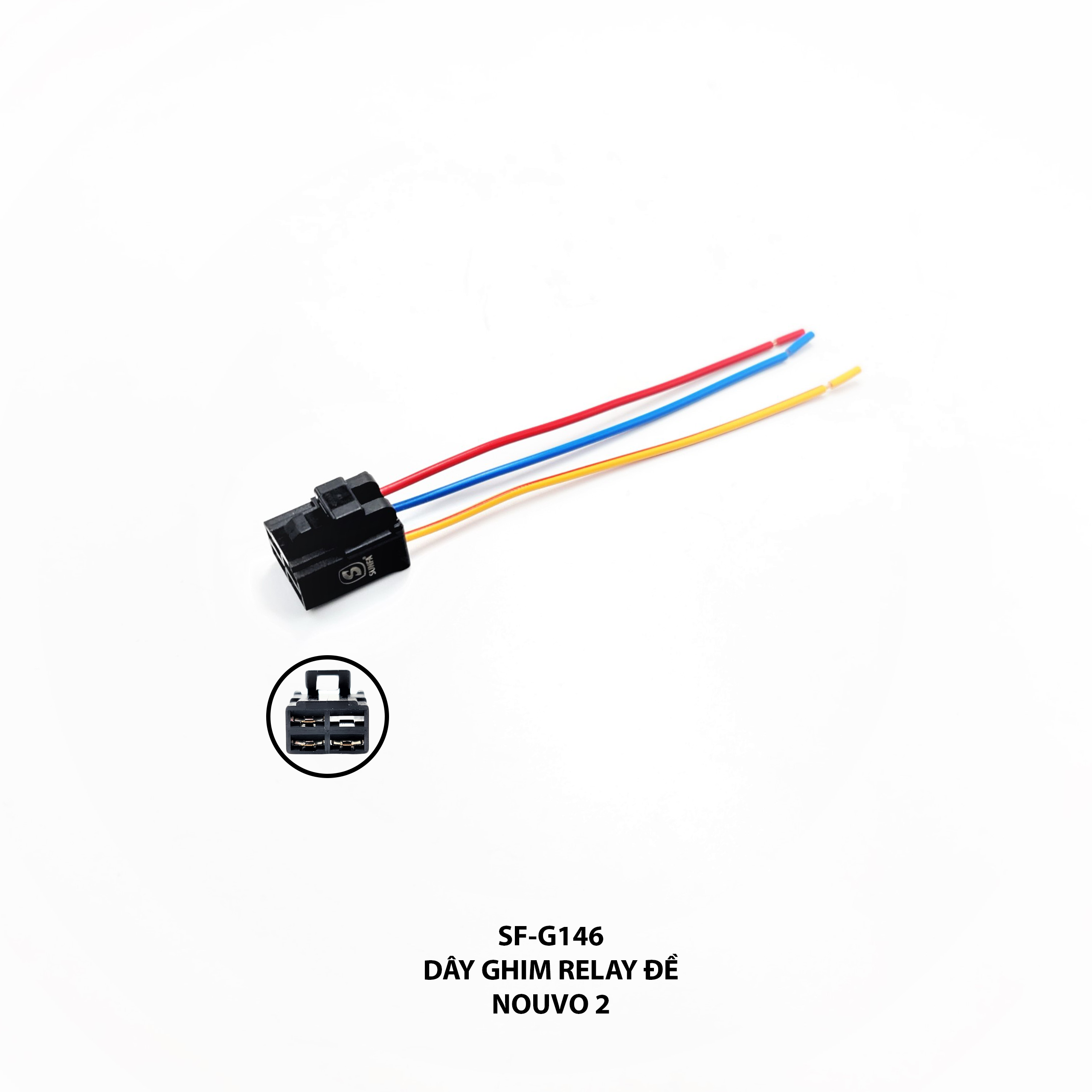 Dây ghim relay đề - Nouvo 2 - SF-G146