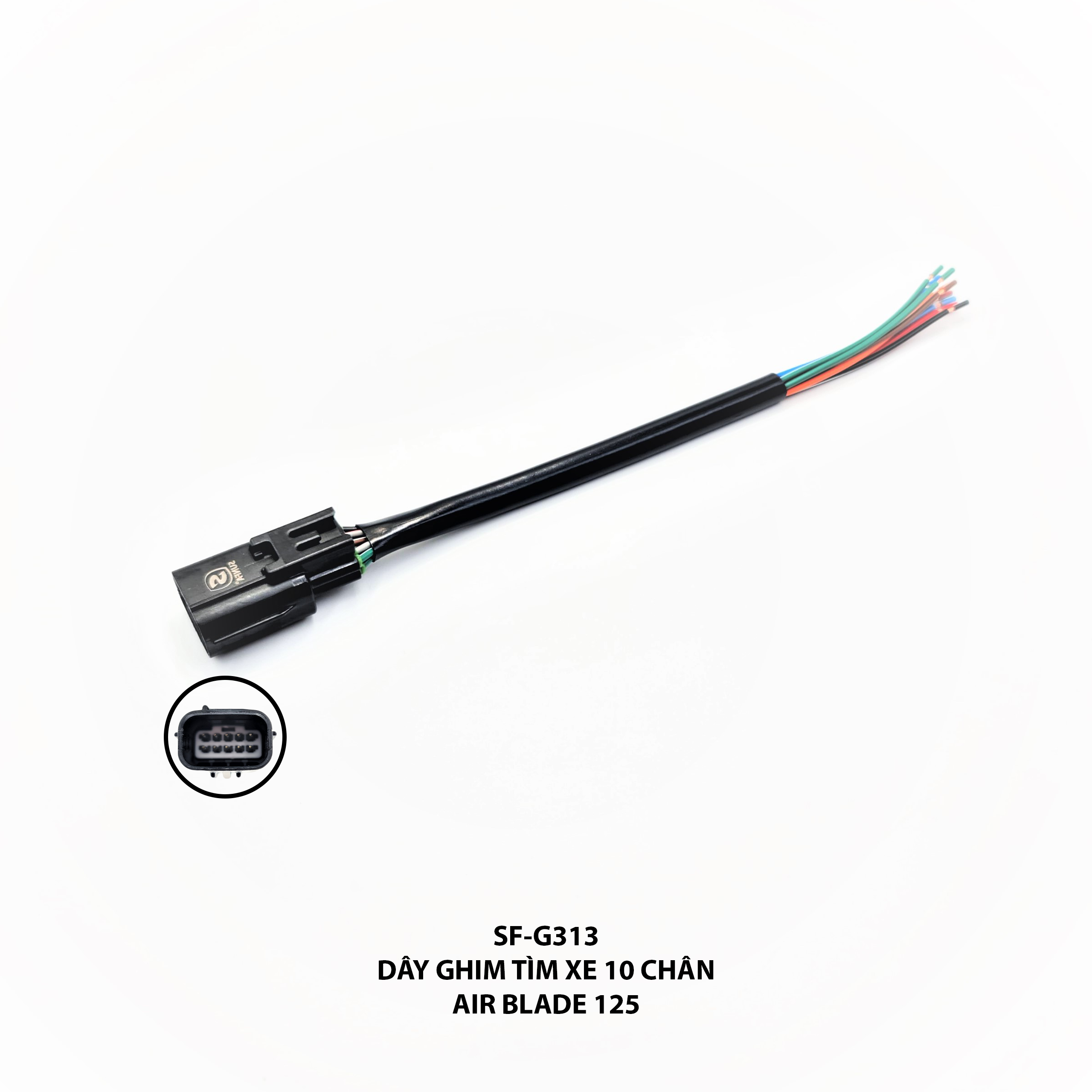 Dây ghim tìm xe 10 chân - Air Blade 125 - SF-G313