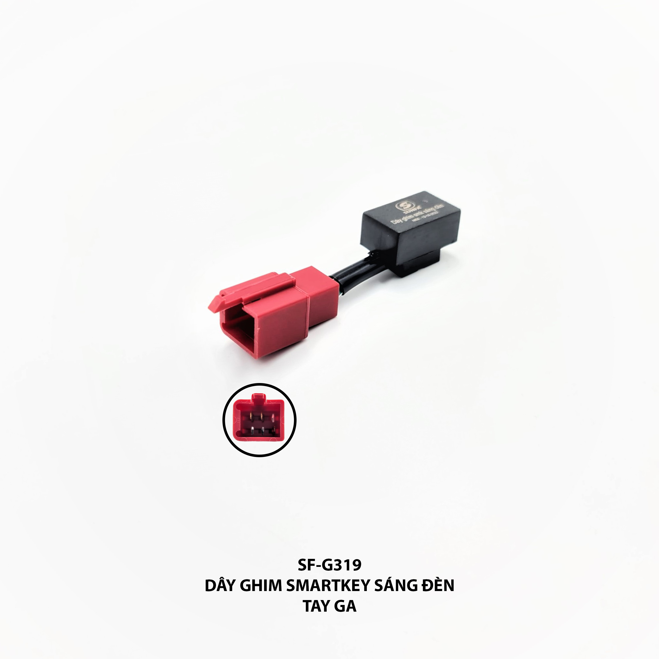 Dây ghim Smartkey sáng đèn tay ga - SF-G319