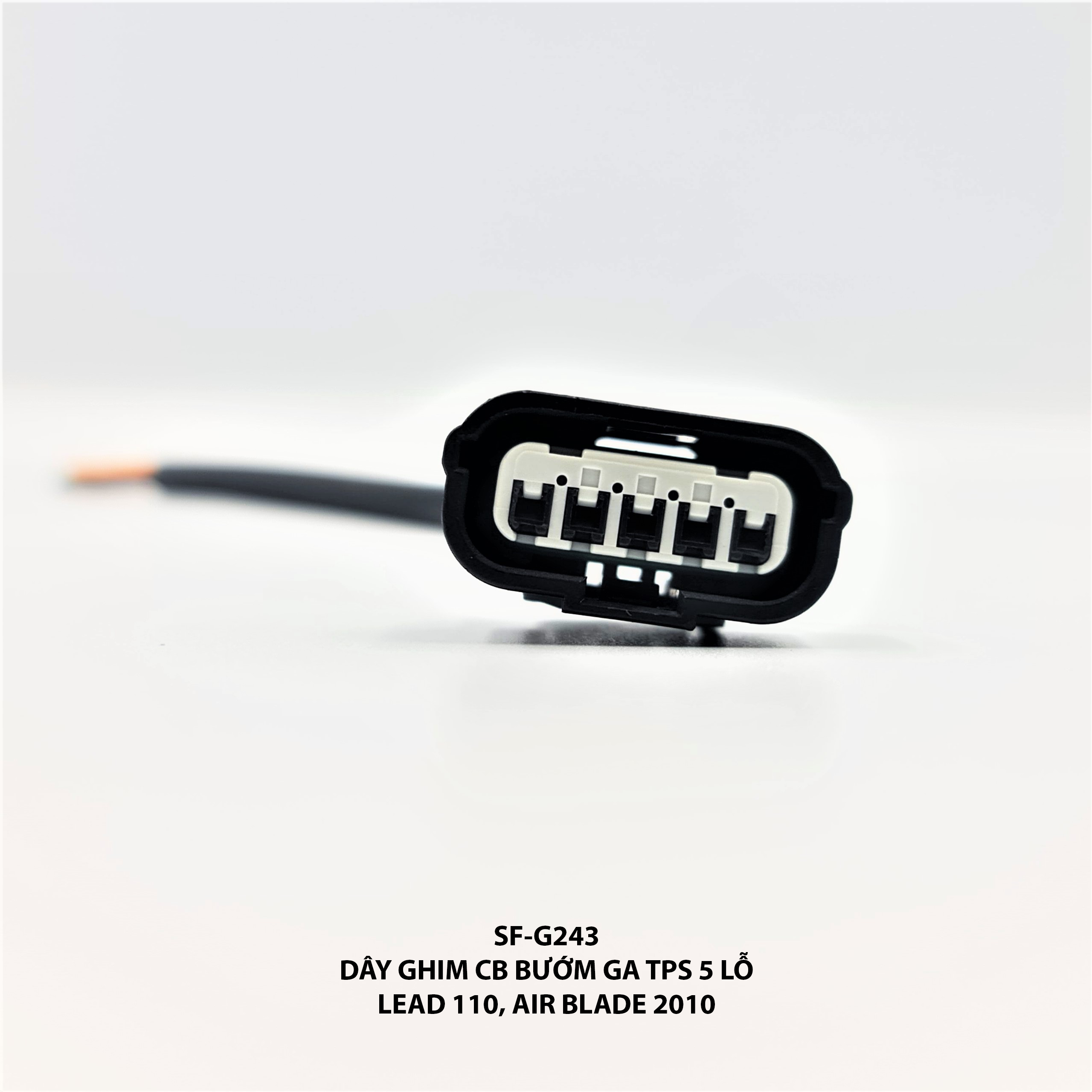 Dây ghim CB bướm ga TPS 5 lổ - Lead 110 , Airblade 2010 - SF-G243