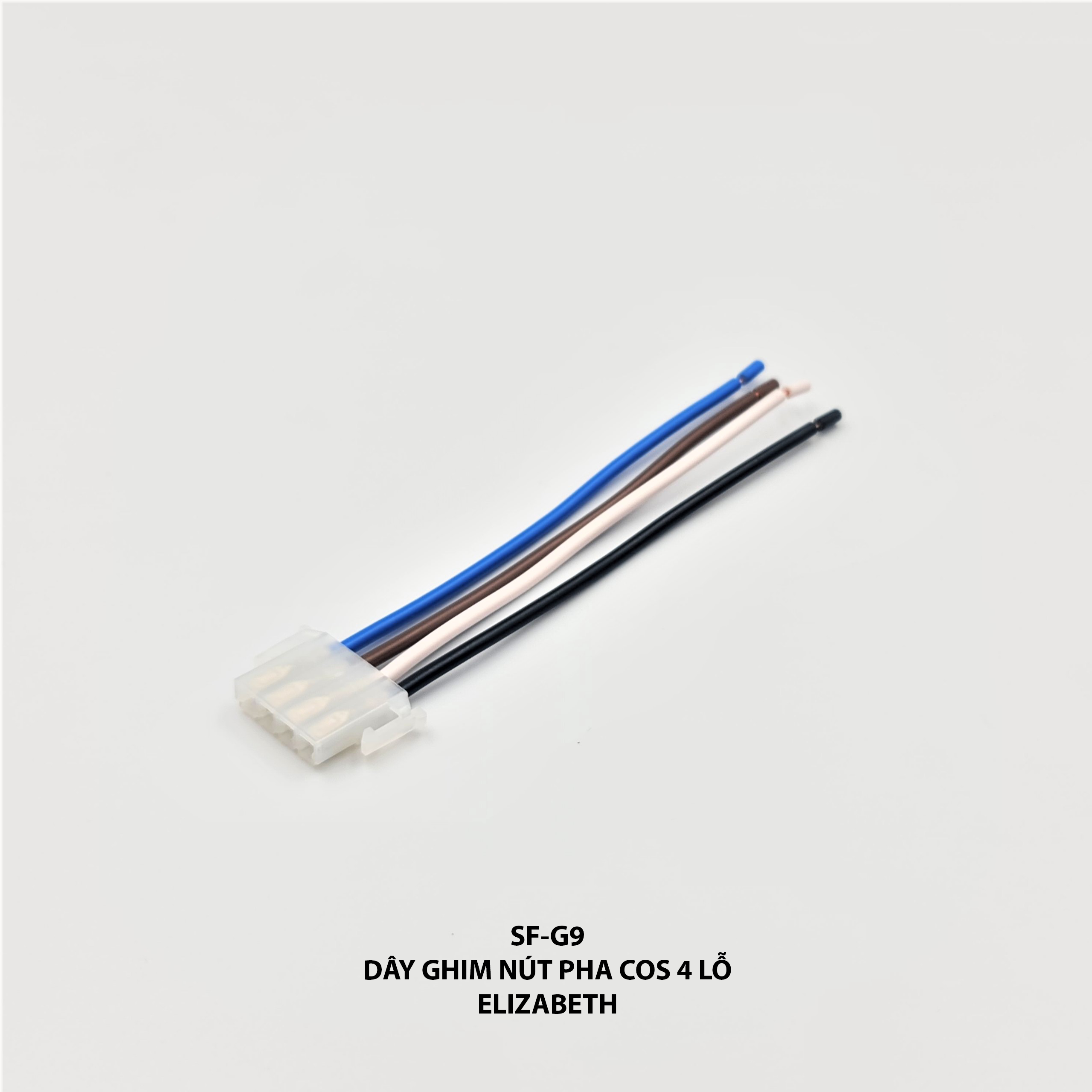 Dây ghim nút pha cos 4 lổ  - Elizabeth - SF-G9