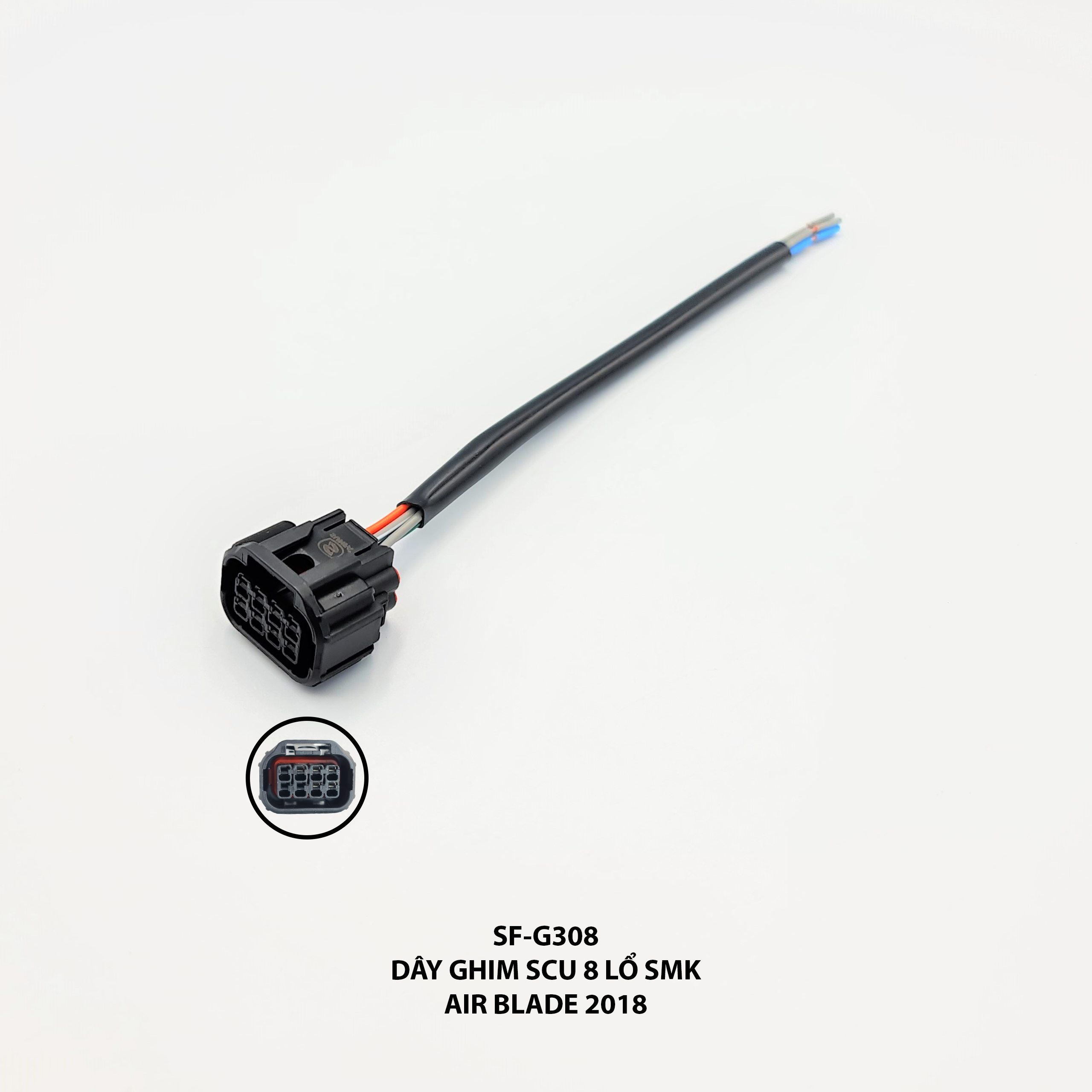 Dây ghim SCU 8 lỗ SMK - Air Blade 2018 - SF-G308