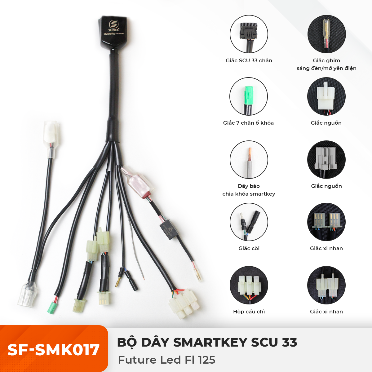 Dây Smartkey SCU 33 - Future Led Fi 125 - SF-SMK017