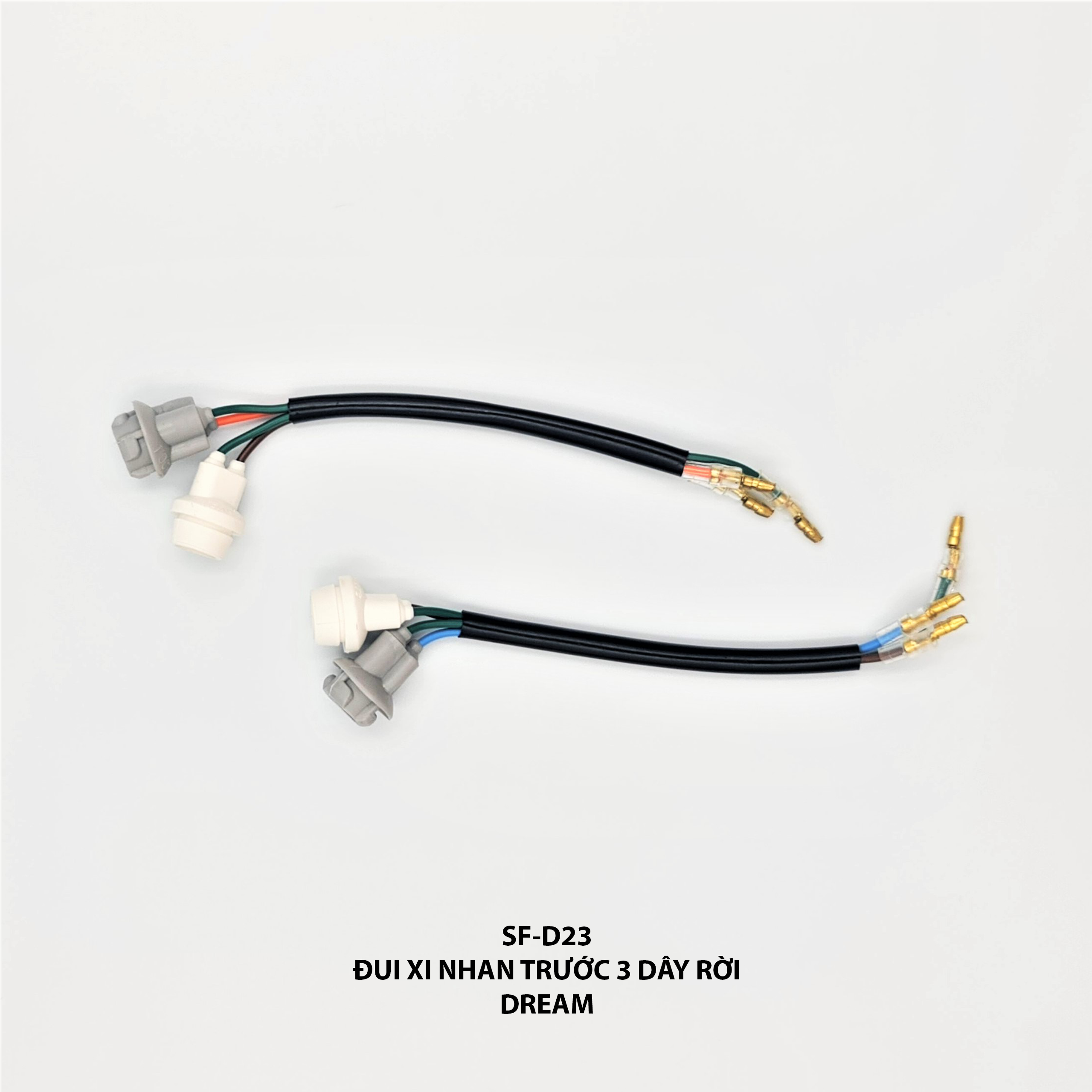 Đui xi nhan trước 3 dây rời - Dream - SF-D23