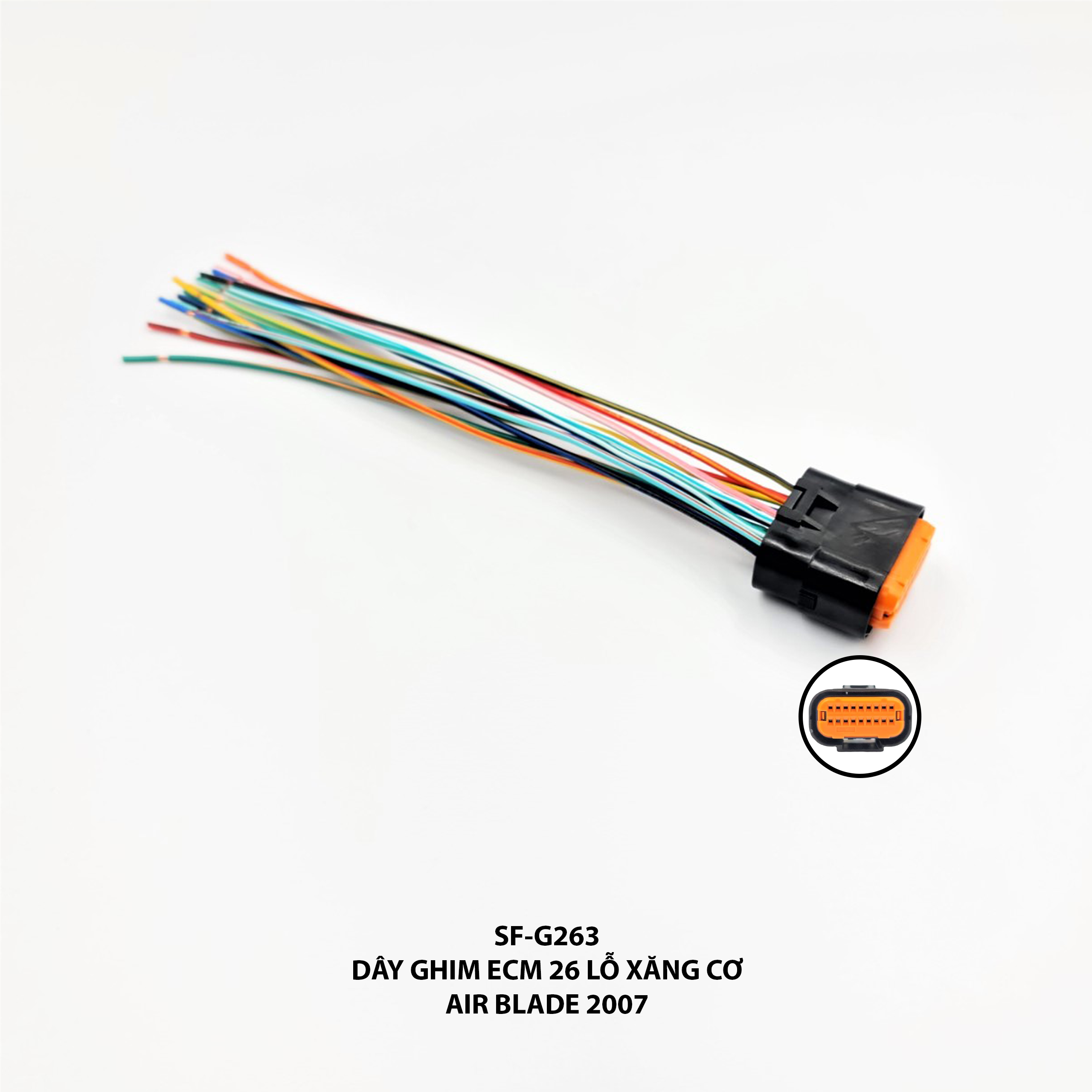 Dây ghim ECM 26 lỗ xăng cơ - Air Blade 2007 - SF-G263 