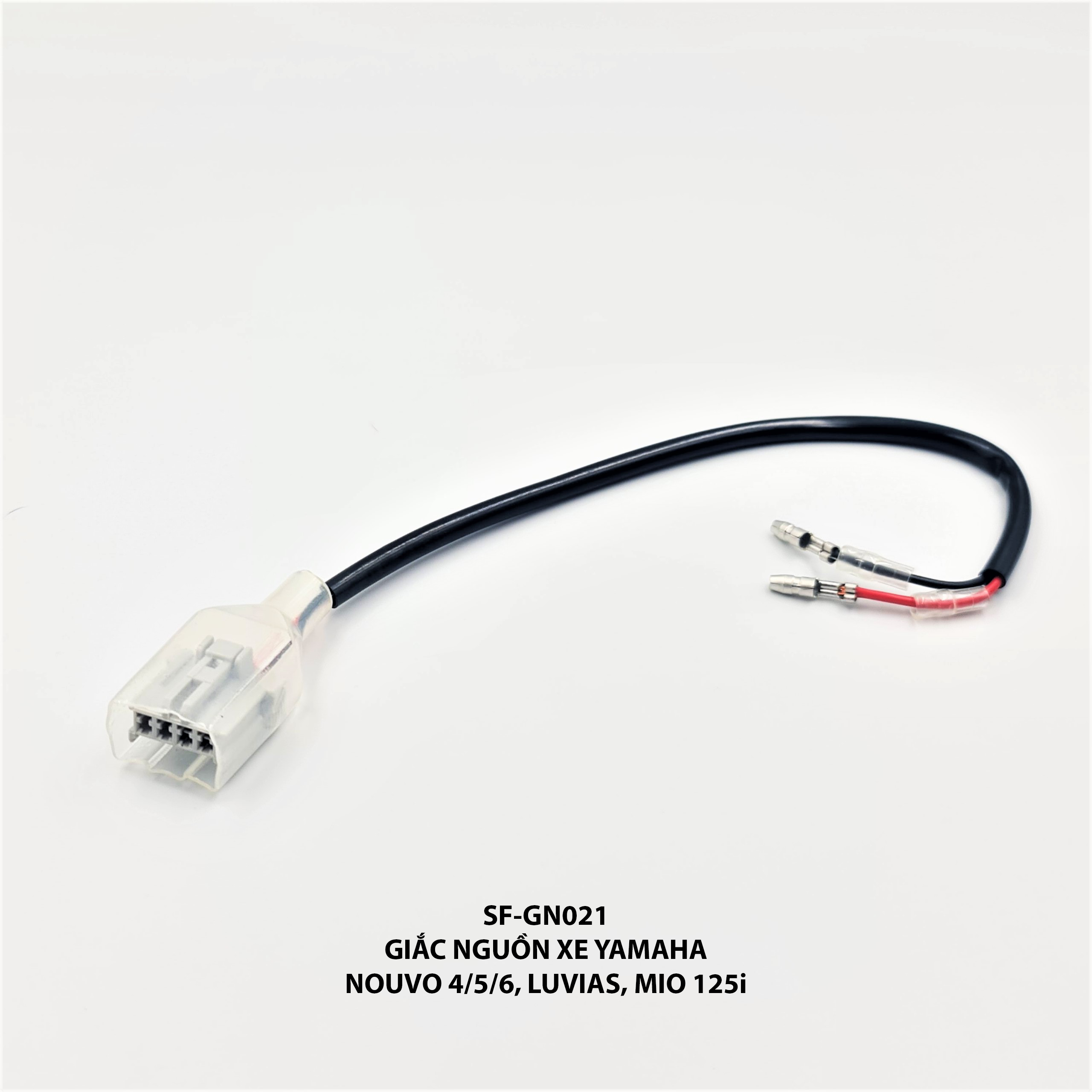 Giắc nguồn xe Yamaha - Nouvo 4/5/6, Luvias, Mio 125i - SF-GN021