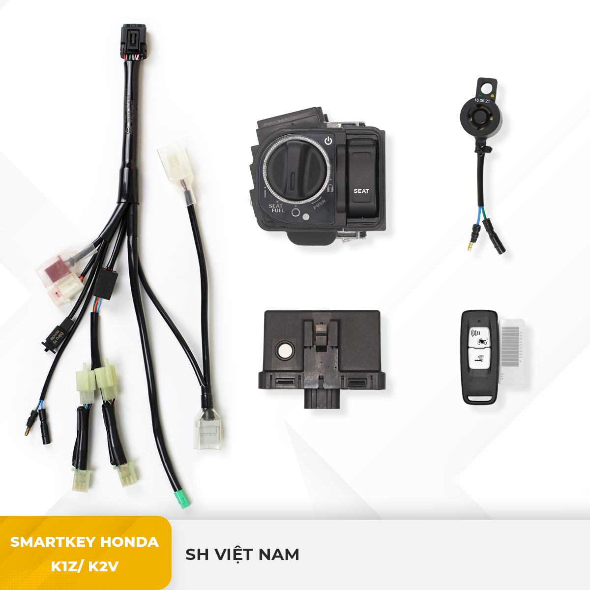 Smartkey Honda K1Z/K2V - SH Việt Nam - HDK1ZK2VSHVN