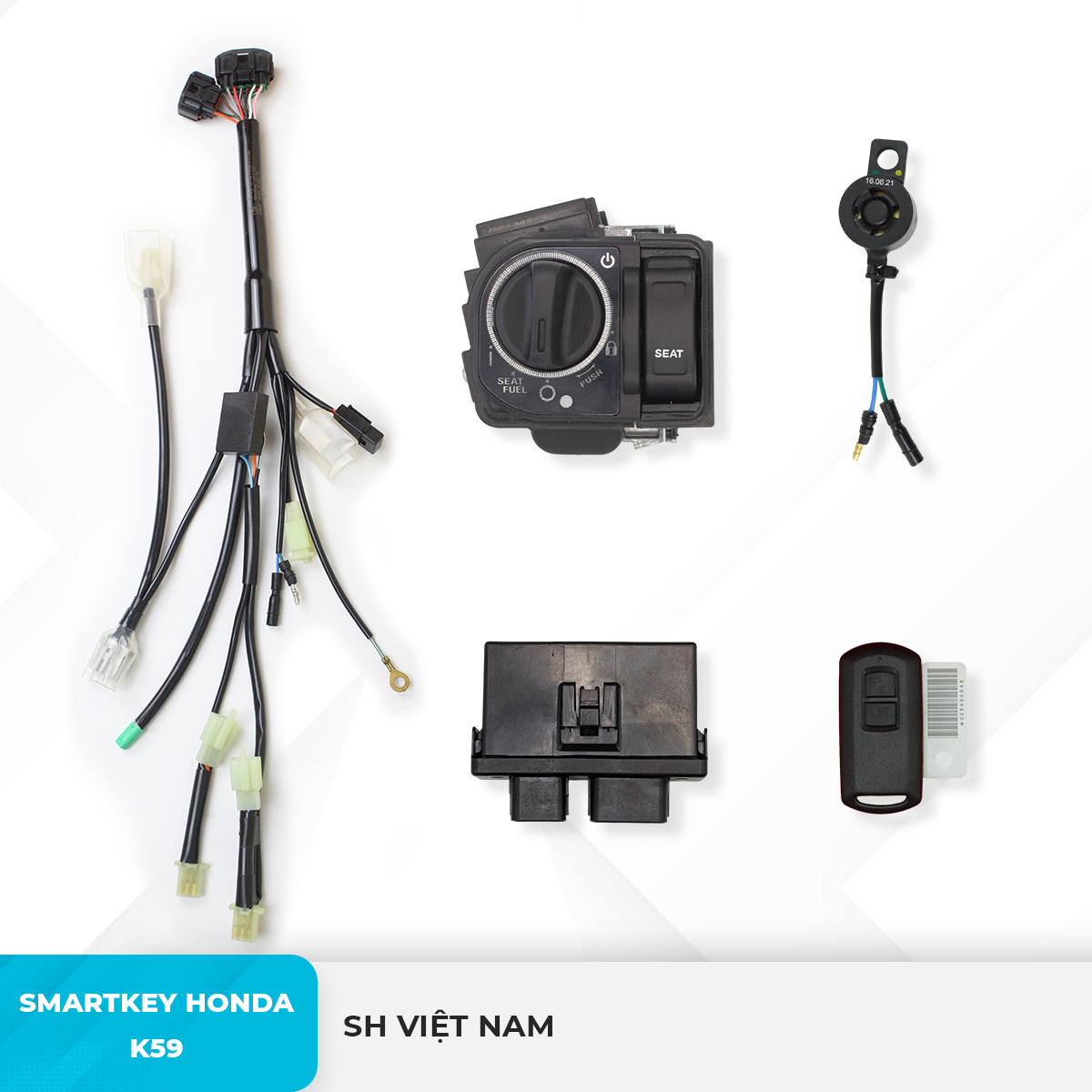 Smartkey Honda K59 - SH Việt Nam - HD02SHVN