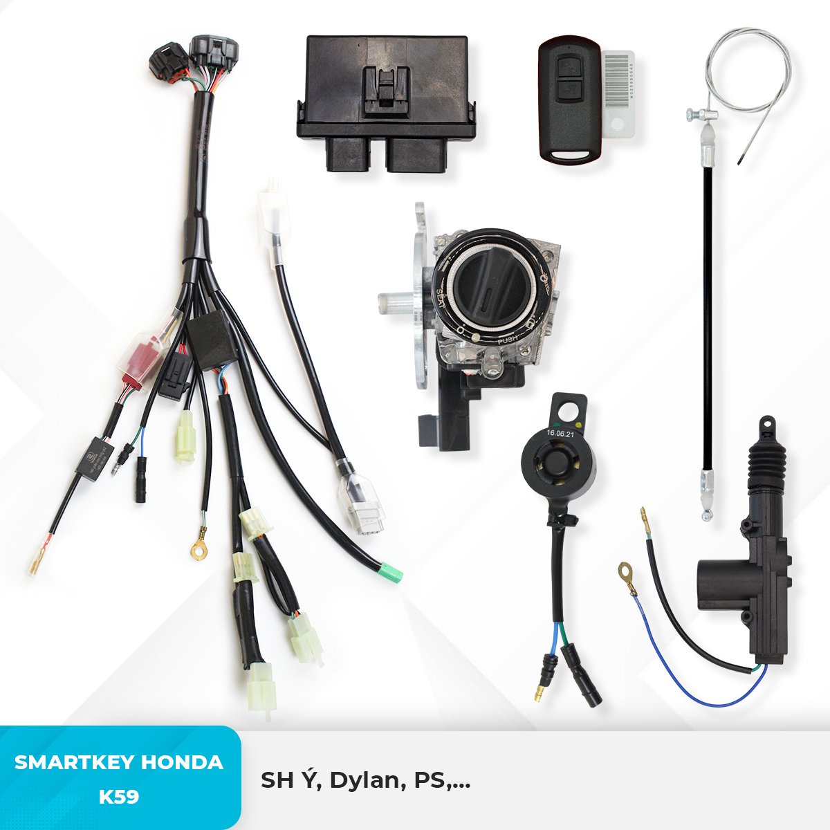 Smartkey Honda K59 - SH Ý, Dylan, PS,... - HD02SHYNHO