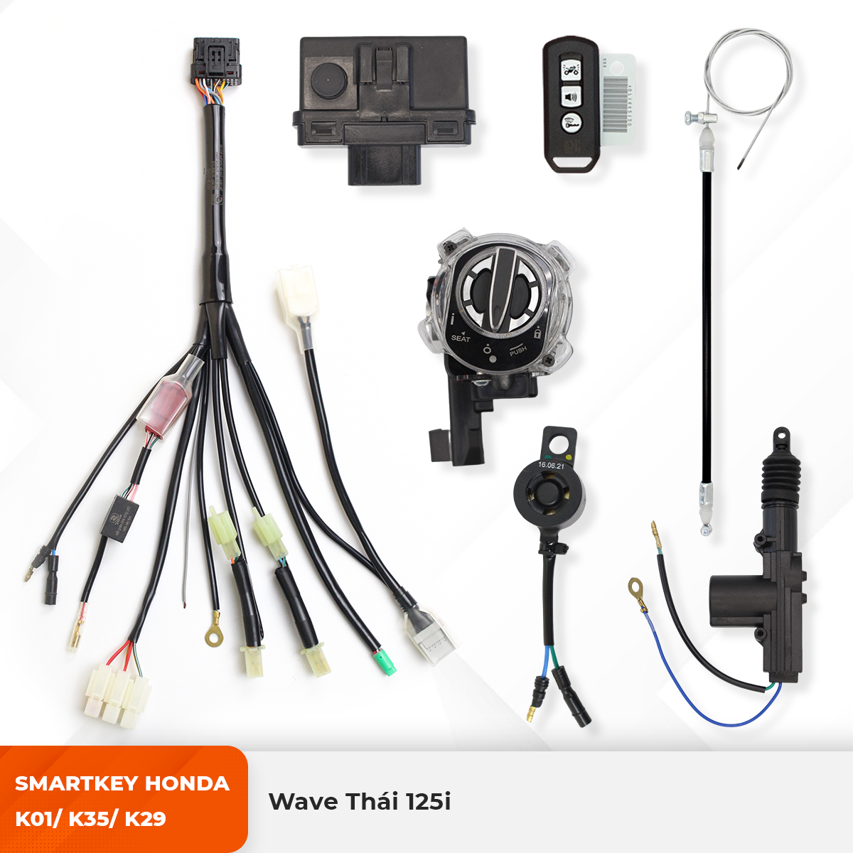 Smartkey Honda K01/K35/K29 - Wave Thái 125i - HD33WAVETHAI125