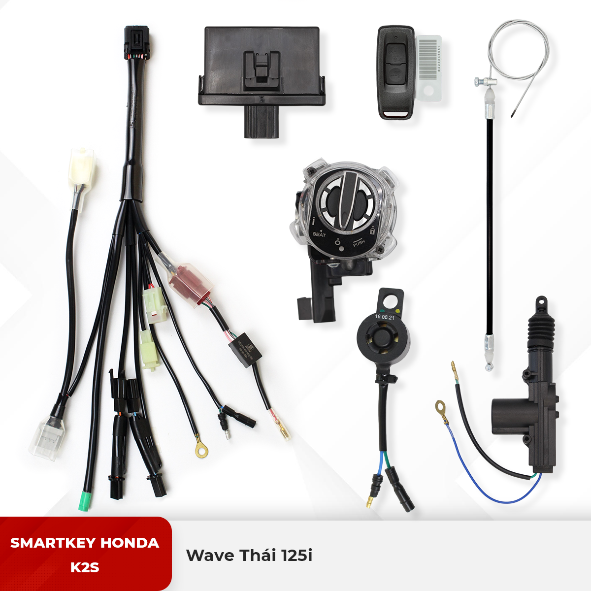 Smartkey Honda K2S - Wave Thái 125i - HDK2SWAVETHAI125