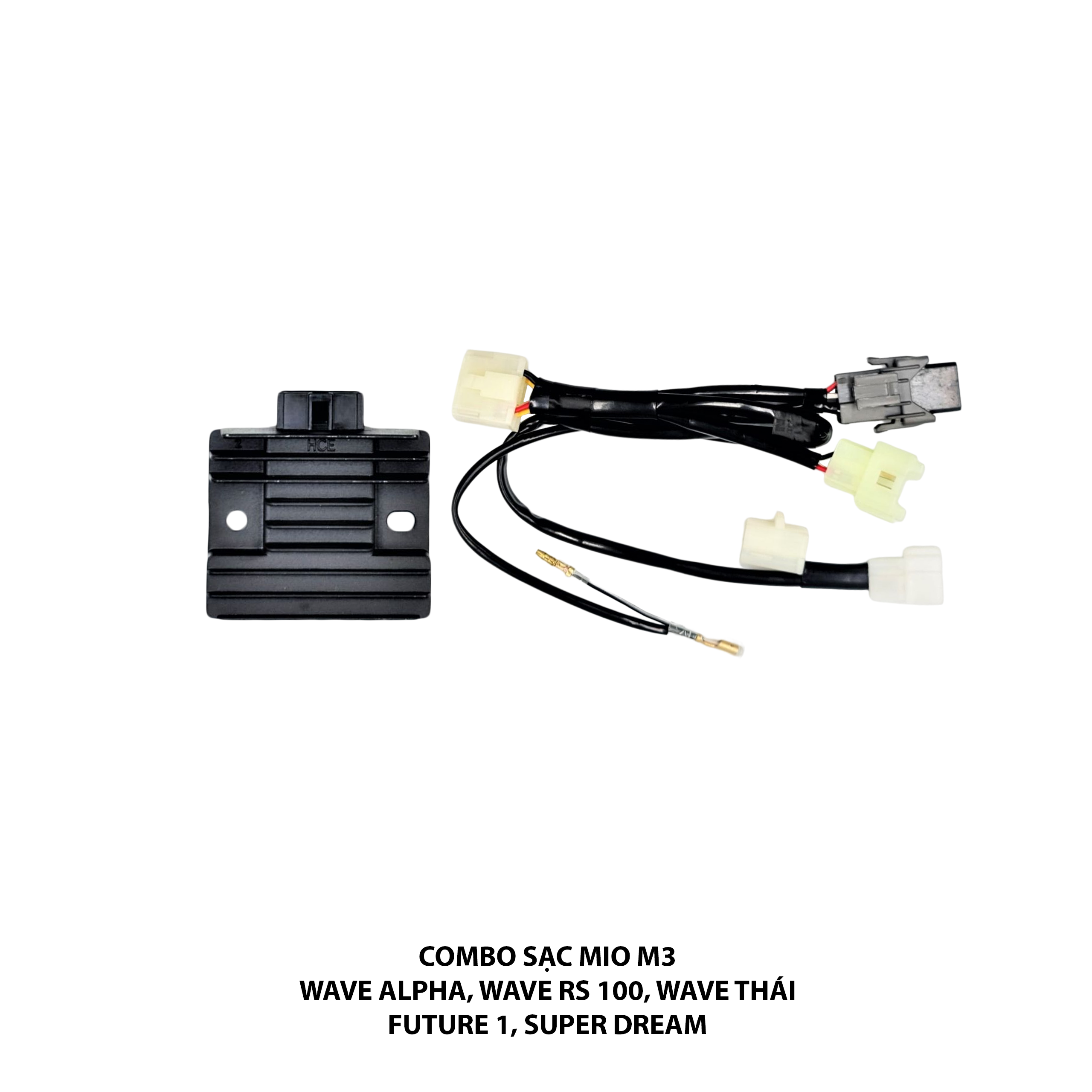 Combo sạc Mio M3 - Wave Alpha, Wave RS 100, Wave Thái, Future 1, Super Dream - MIO-G78
