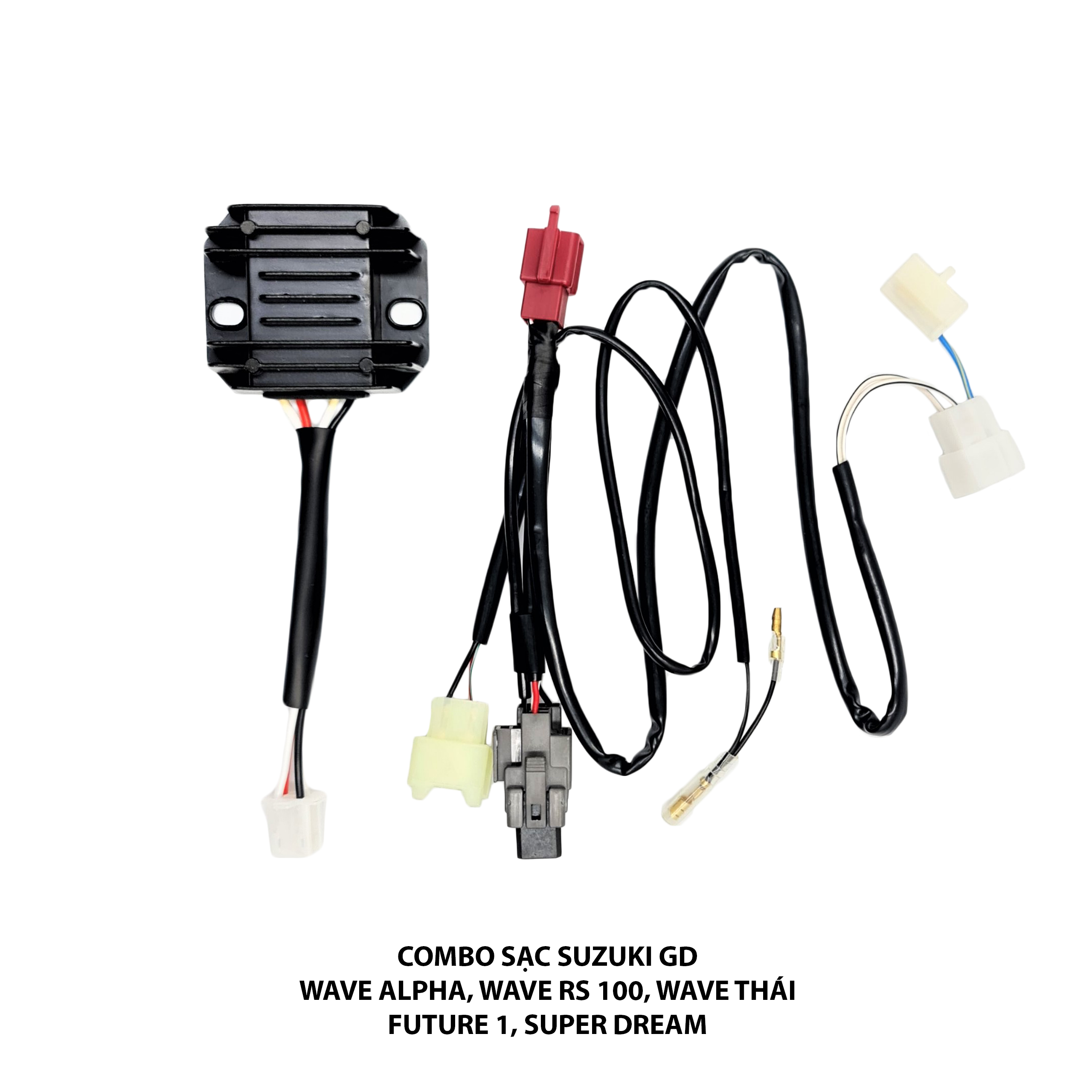 Combo sạc Suzuki GD - Wave Alpha, Wave RS 100, Wave Thái, Future 1, Super Dream - SUGD66