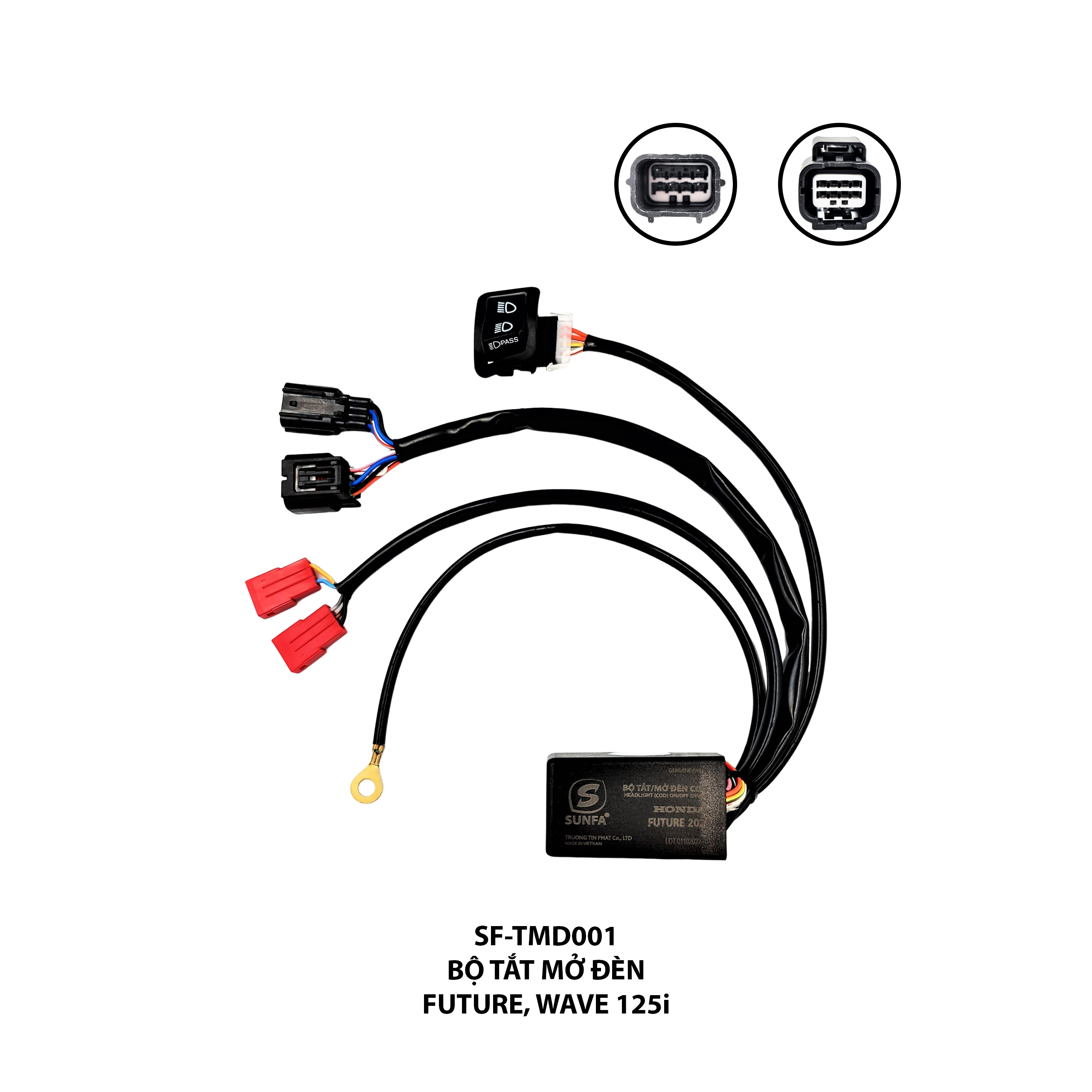 Bộ tắt mở đèn - Future, Wave 125i - SF-TMD001