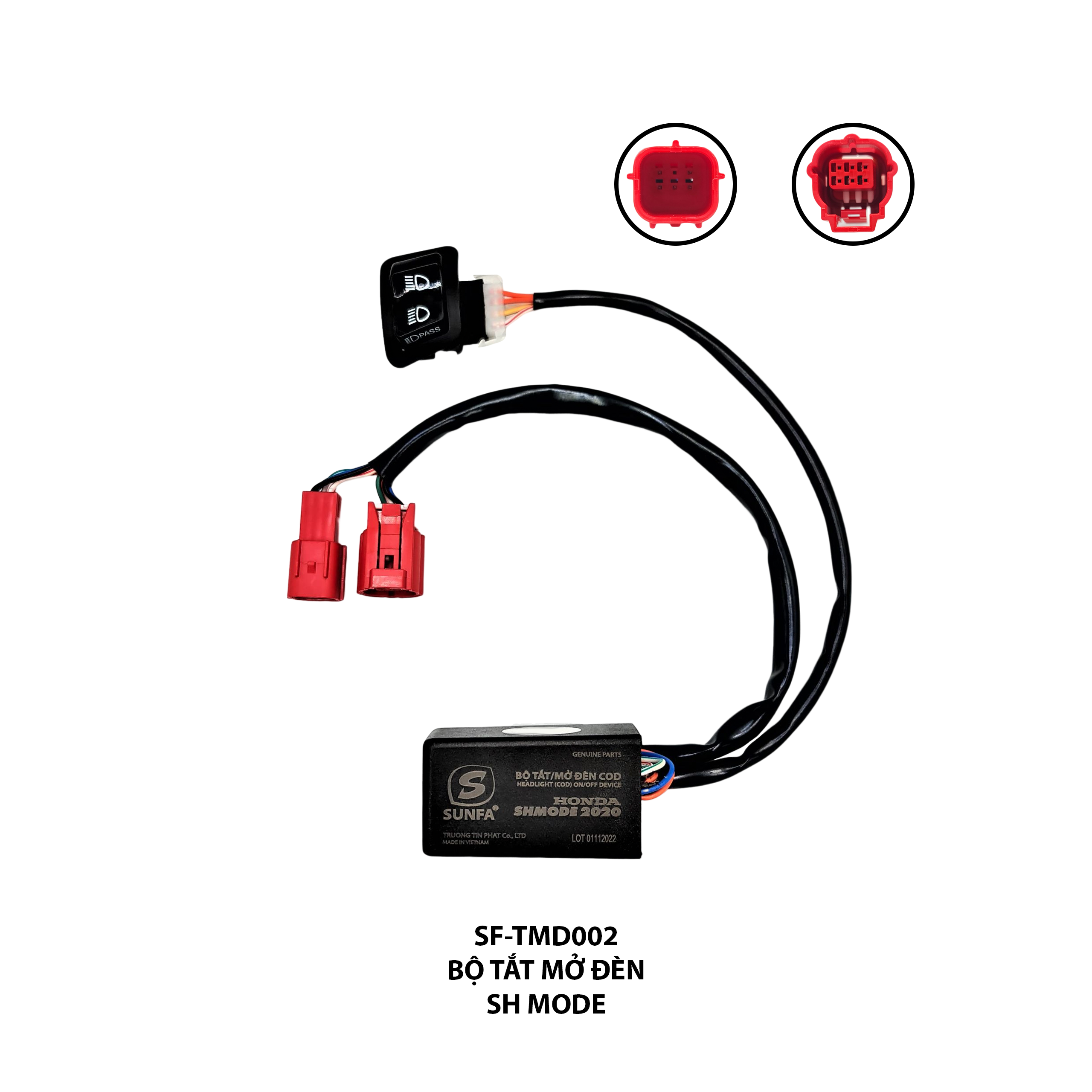 Bộ tắt mở đèn - SH Mode - SF-TMD002
