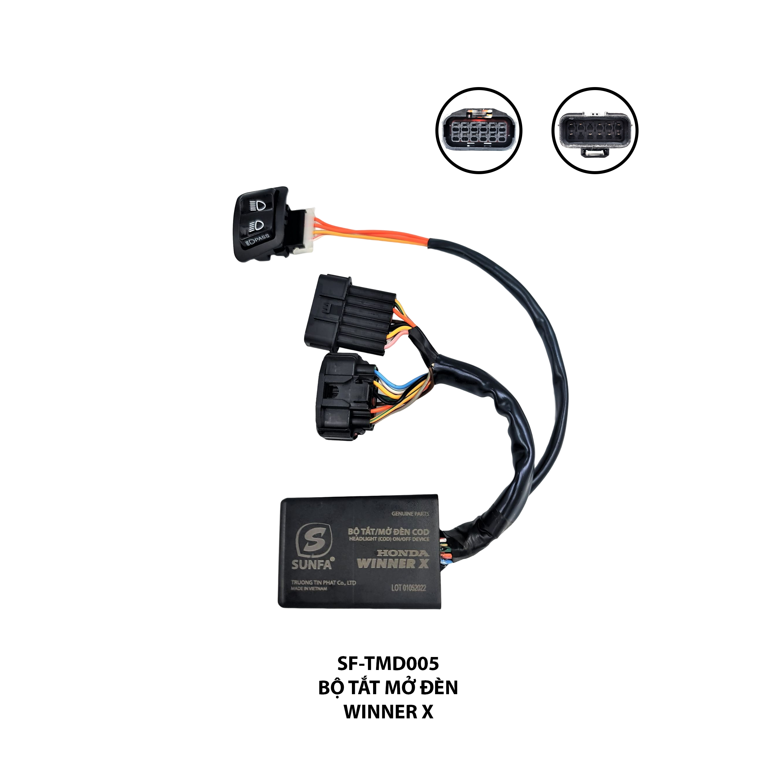 Bộ tắt mở đèn - Winner X - SF-TMD005