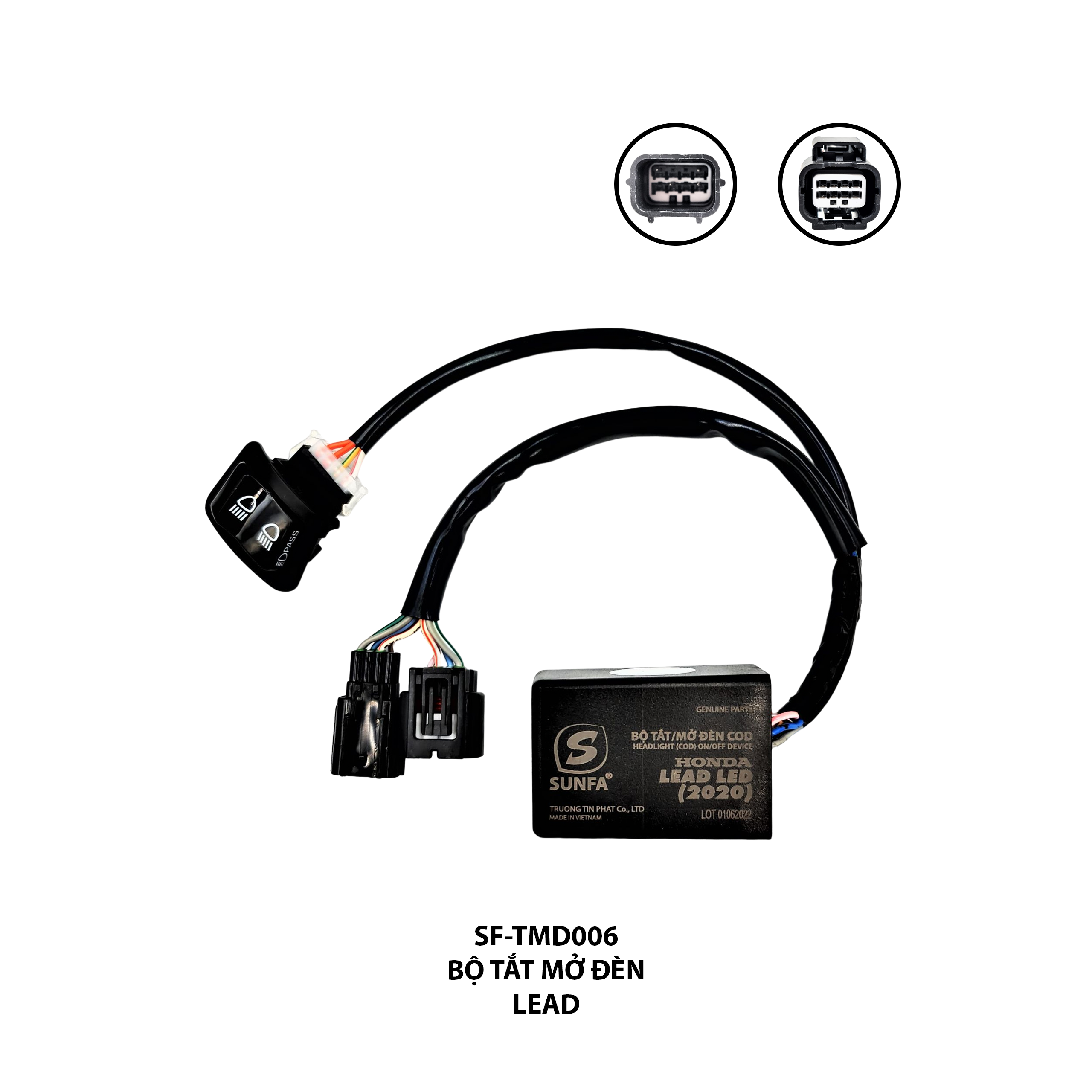 Bộ tắt mở đèn - Lead - SF-TMD006
