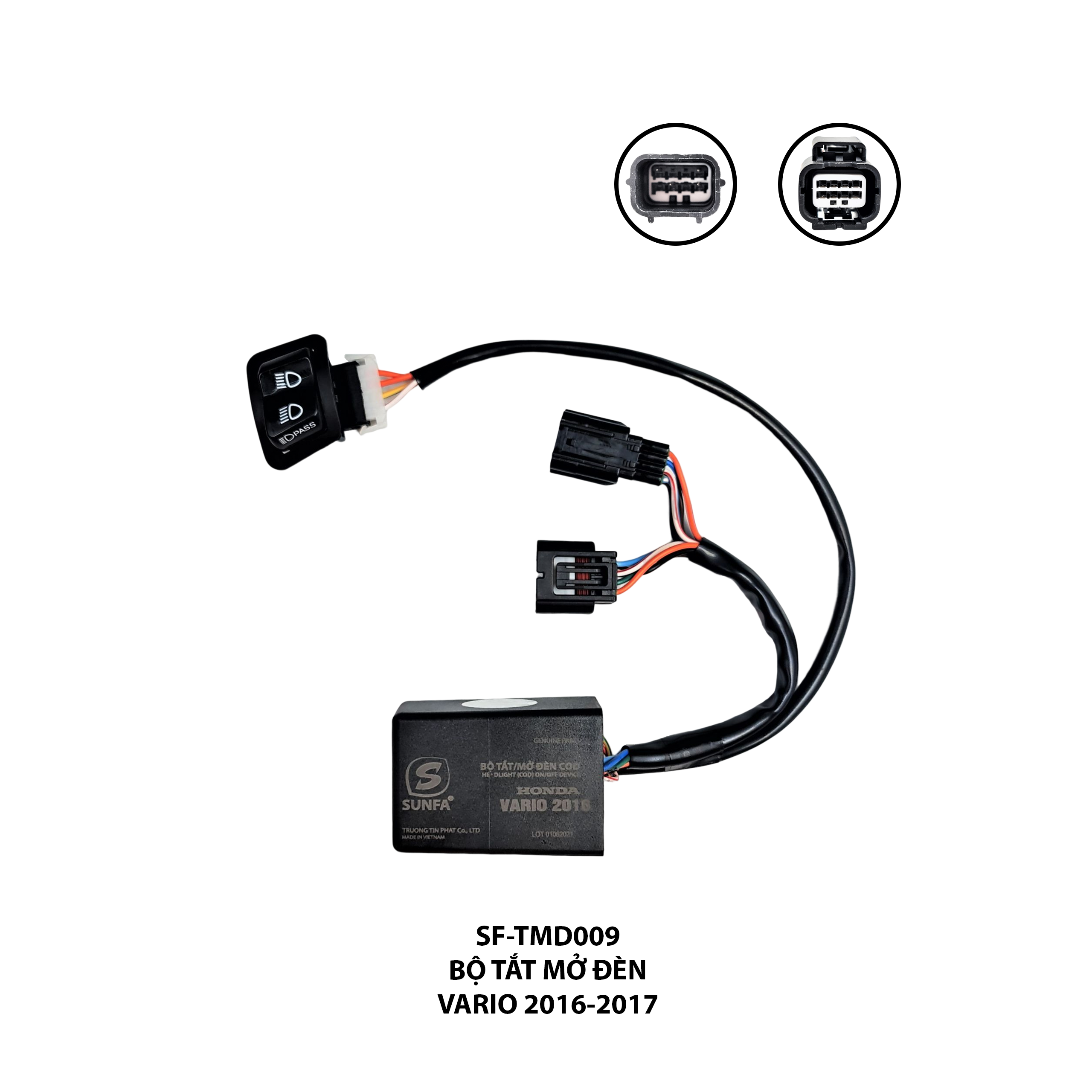 Bộ tắt mở đèn - Vario 2016-2017 - SF-TMD009