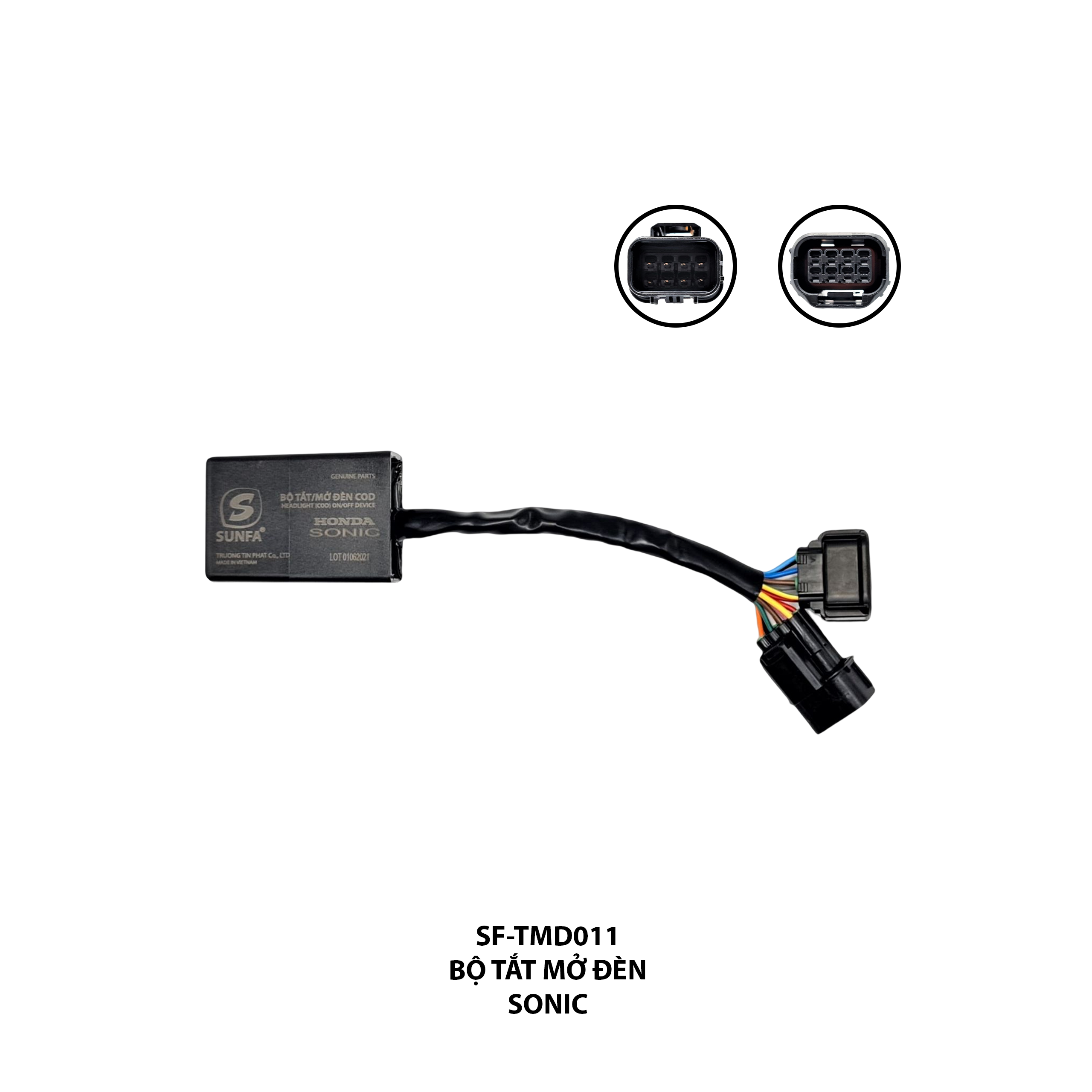 Bộ tắt mở đèn - Sonic - SF-TMD011