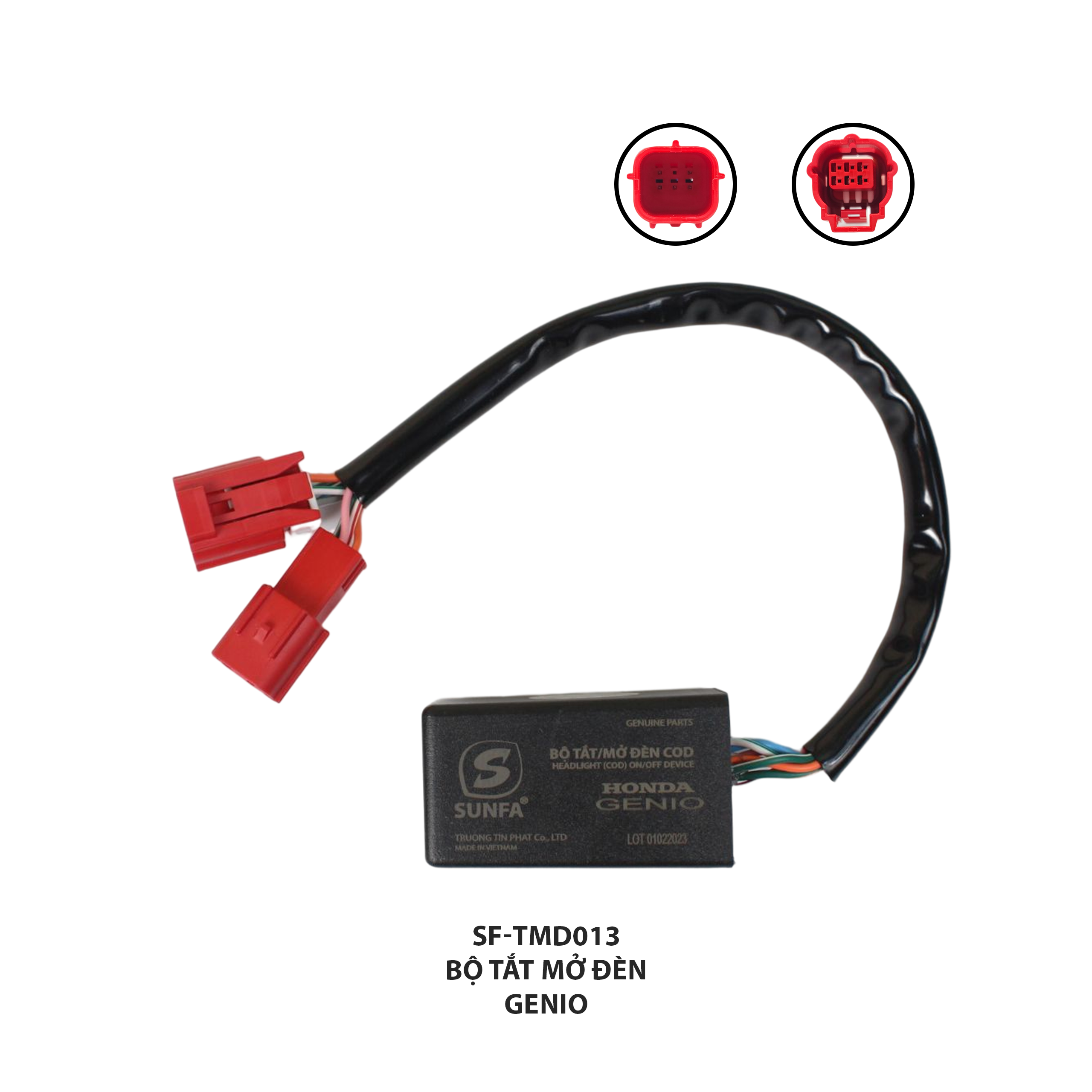 Bộ tắt mở đèn - Genio - SF-TMD013